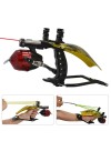 Pack Fronde de chasse / lance pierre F3X Luxe avec laser, moulinet et protection