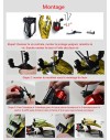 Pack Fronde de chasse / lance pierre F3X Luxe avec laser, moulinet et protection