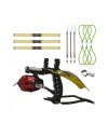 Pack Fronde de chasse / lance pierre F3X Luxe avec laser, moulinet et protection