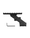 Montage Rail picatinny supérieur et latéral en metal pour arme de poing