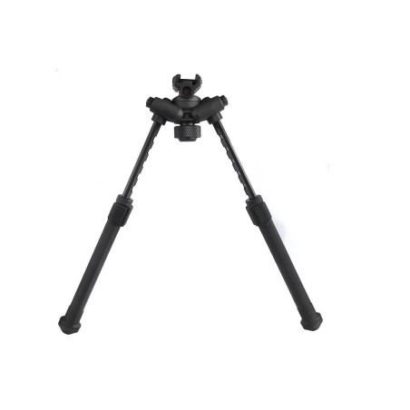 Bipied tactique pivotant avec fixation pour rail picatinny