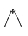Bipied tactique pivotant avec fixation pour rail picatinny