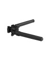 Bipied tactique pivotant avec fixation pour rail picatinny