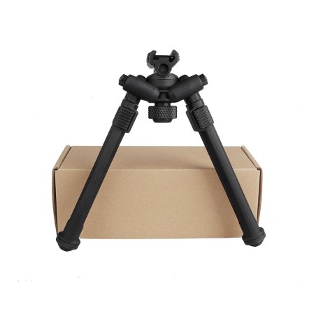 Bipied tactique pivotant avec fixation pour rail picatinny