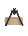 Bipied tactique pivotant avec fixation pour rail picatinny