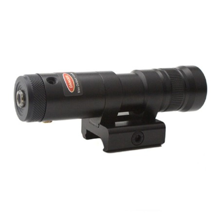 Laser rouge tactique avec switch pour montage sur rail picatinny weaver (pile + chargeur)