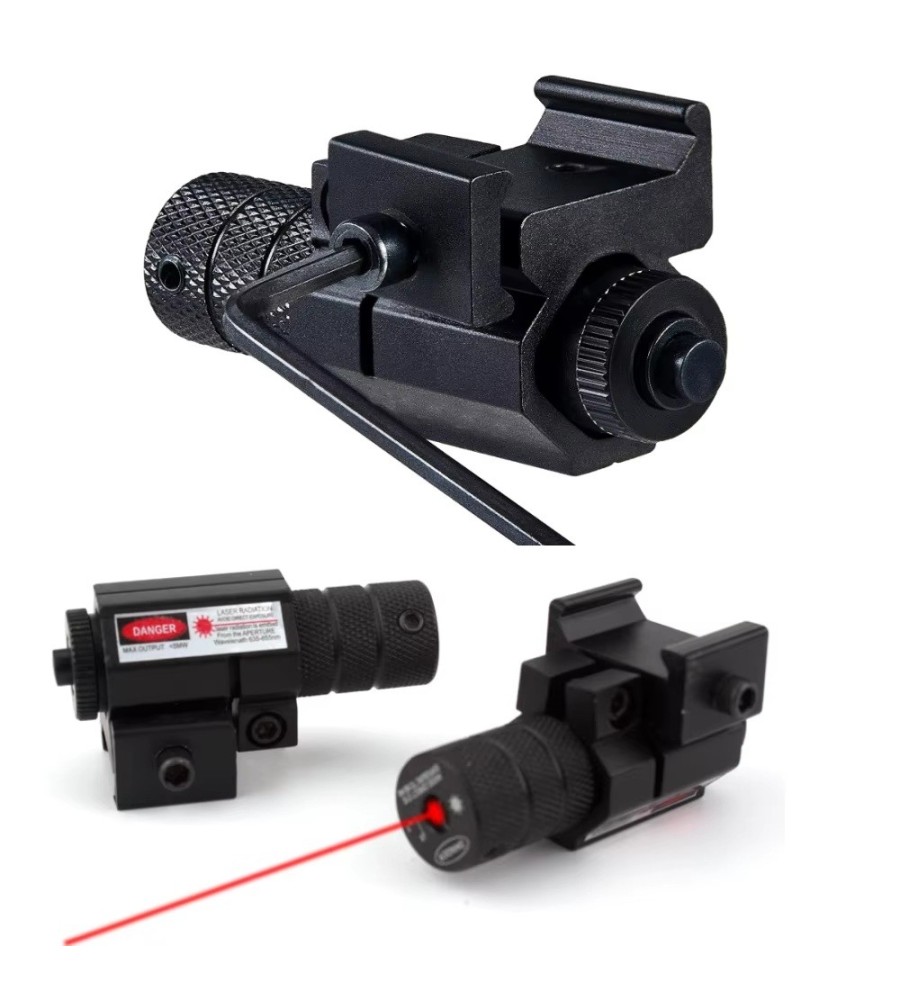 Laser rouge pour rail picatinny/weaver