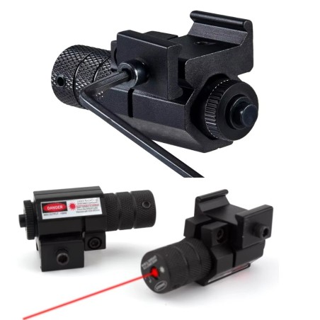 Laser rouge pour rail picatinny/weaver