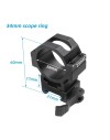 Colliers de fixation haut avec attache rapide pour lunette de tir rail 22 mm diamètre 34 mm
