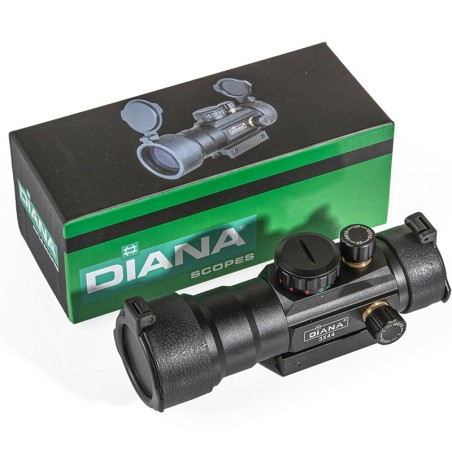 Red dot Diana avec zoom 3X44 point rouge et vert pour rail de 11 et 22 mm