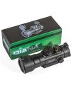 Red dot Diana avec zoom 3X44 point rouge et vert pour rail de 11 et 22 mm