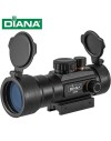 Red dot Diana avec zoom 3X44 point rouge et vert pour rail de 11 et 22 mm