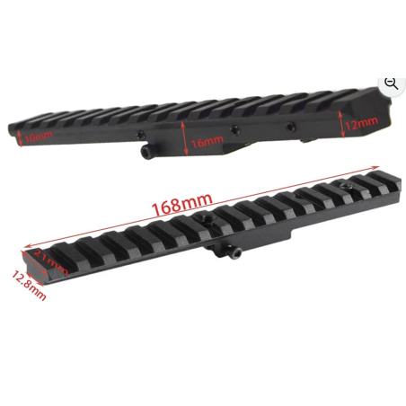 Embase rail picatinny pour Carabine Mosin Nagan