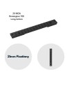 Embase rail picatinny 20 MOA en acier pour Carabine Remignton 700 Long Action