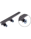 Réhausse de rail picatinny (2.5 cm) avec extension (22.5cm)
