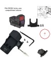 Red Dot Reflex tous calibres viseur point rouge pour rail picatinny avec attache rapide