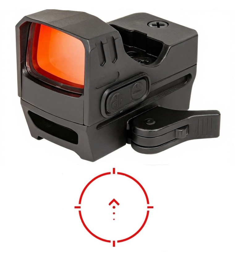Red Dot Reflex tous calibres viseur point rouge pour rail picatinny avec attache rapide