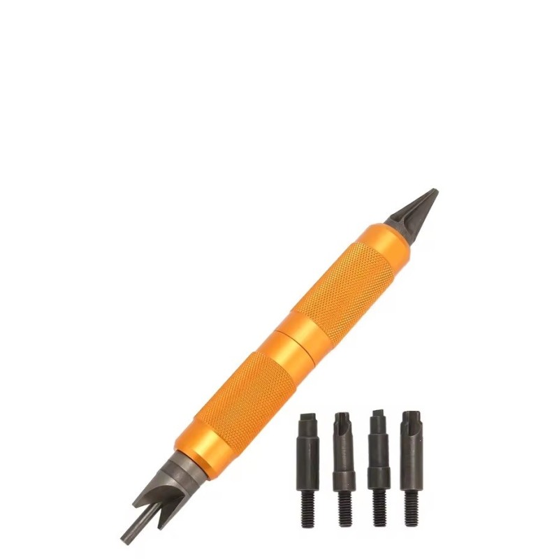 Outils à chanfreiner et à ébavurer essentiel pour la préparation de vos étuis
