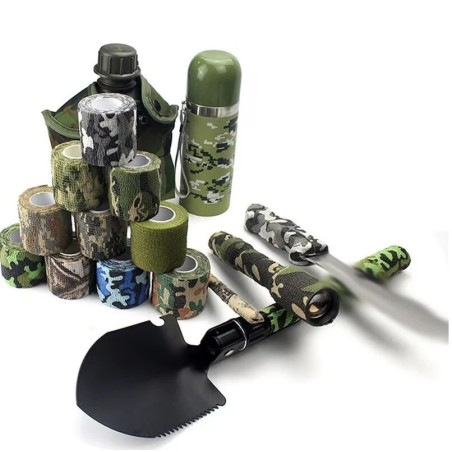 Ruban adhésif repositionnable camo militaire