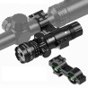 Laser Vert Ultra puissant pour rail picatinny ou fixation lunette avec switch déporté
