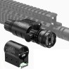 Laser Vert Ultra puissant pour rail picatinny ou fixation lunette avec switch déporté