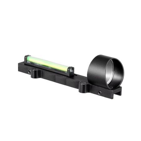 Red Dot en fibre optique vert pour fusil de chasse à bande ventilée