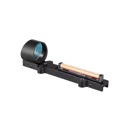 Red Dot en fibre optique rouge pour fusil de chasse à bande ventilée