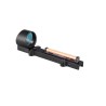 Red Dot en fibre optique rouge pour fusil de chasse à bande ventilée