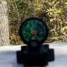 Red Dot en fibre optique rouge pour fusil de chasse à bande ventilée