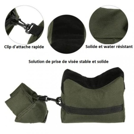 Sac de Tir ou d'entretien pour Carabine à remplir