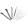 Kit de nettoyage tout calibre avec brosse et crochet en pochette