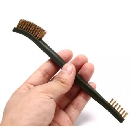 Kit de nettoyage tout calibre avec brosse et crochet en pochette