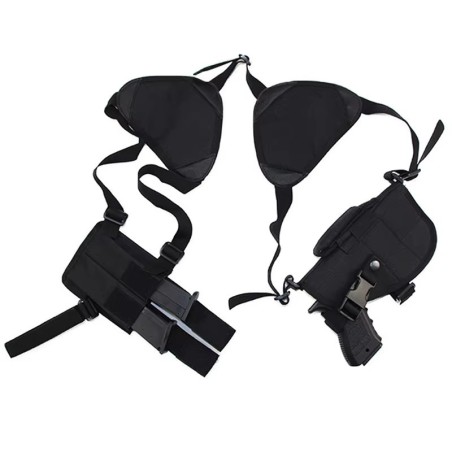 Holster d'épaule universel pour arme de poing et chargeur