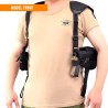 Holster d'épaule universel pour arme de poing et chargeur
