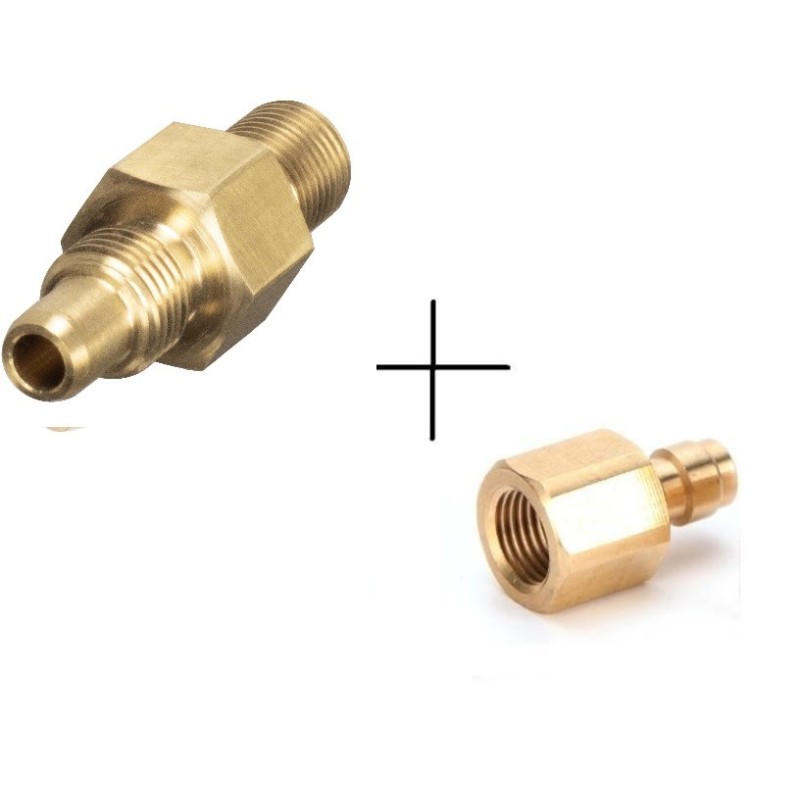 Adaptateur de remplissage Hammerli AP20 vers 1/8 BSP + adaptateur quick connect