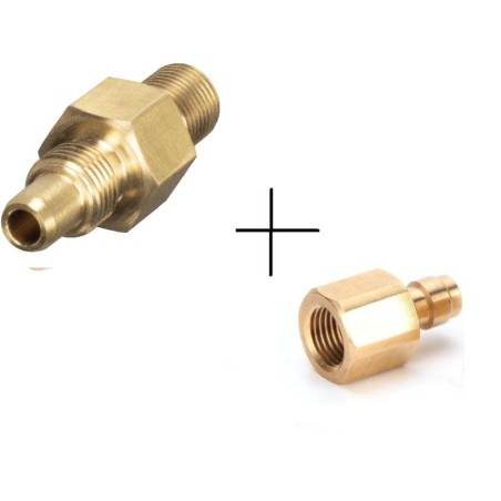 Adaptateur de remplissage Hammerli AP20 vers 1/8 BSP + adaptateur quick connect