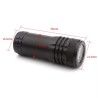 Lampe tactique strobo pour rail 11 et 22 mm avec pile rechargeable, chargeur et switch déporté