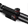 Lunette de tir 3-9x32EG réticule lumineux + laser vert + Point rouge et vert holographique