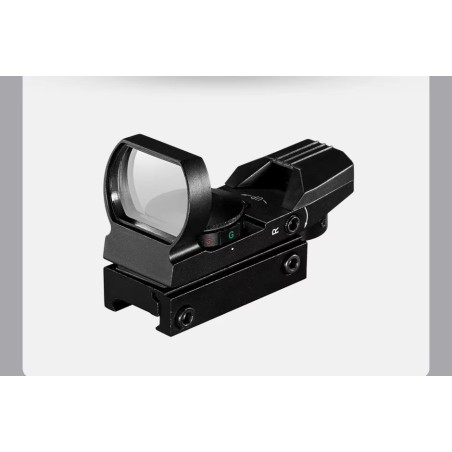 Lunette de tir 3-9x32EG réticule lumineux + laser vert + Point rouge et vert holographique