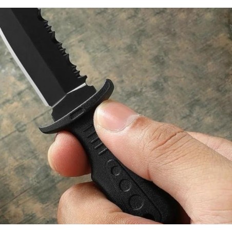 Poignard lame mixte Tour de Cou avec Étui