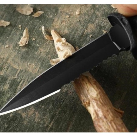 Poignard lame mixte Tour de Cou avec Étui