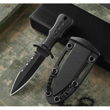 Poignard lame mixte Tour de Cou avec Étui