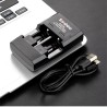 Chargeur USB de batterie 14250, 15266, CR2, CR123