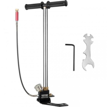 Pompe manuelle PCP 3 stages jusqu'à 4500 PSI / 300 bars *Frais de port offert*
