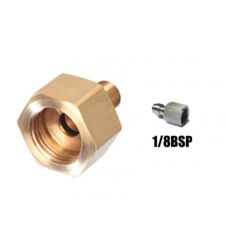Adaptateur de remplissage Feinwerkbau vers 1/8 BSP + adaptateur quick connect