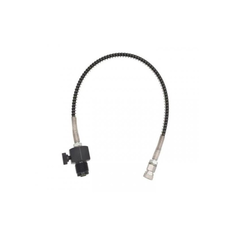 Adaptateur PCP 300 bars pour bouteille de plongée (DIN - 5/8 BSP) mâle vers quick connect femelle