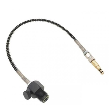 Adaptateur PCP 300 bars pour bouteille de plongée (DIN - 5/8 BSP) mâle vers quick connect femelle