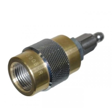 Adaptateur PCP DIN femelle vers quick connect male 300 bars pour cylindre amovible