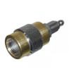Adaptateur PCP DIN femelle vers quick connect male 300 bars pour cylindre amovible