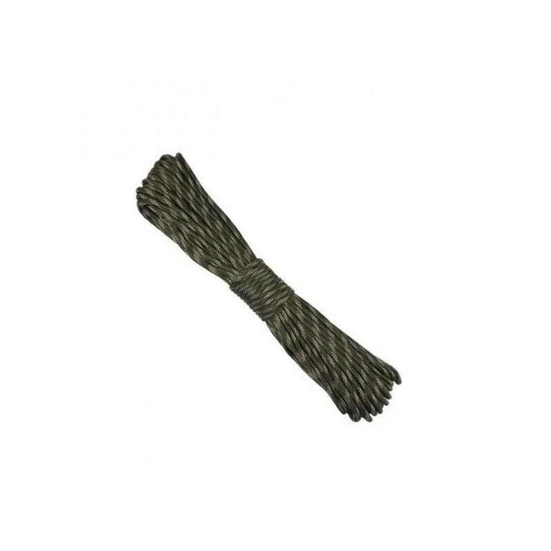Paracorde coloris Camo 31 mètres 7 brins 4 mm de diamètre
